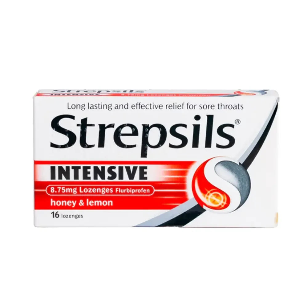 Strepsils Intensive Honey & Lemon Lozenges x16