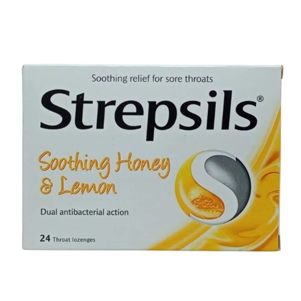 Strepsils Soothing Honey and Lemon x24