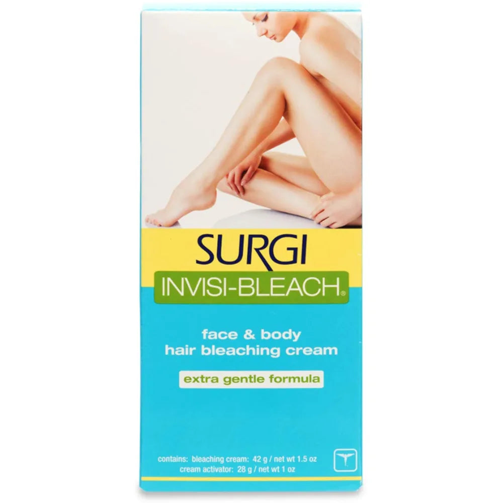 Surgi Invisible face and body hair bleaching cream 42g