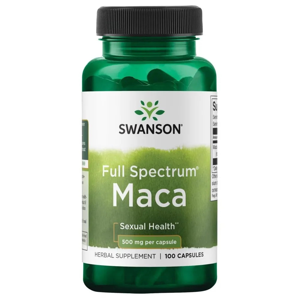 Swanson Maca 500mg x100 Capsules