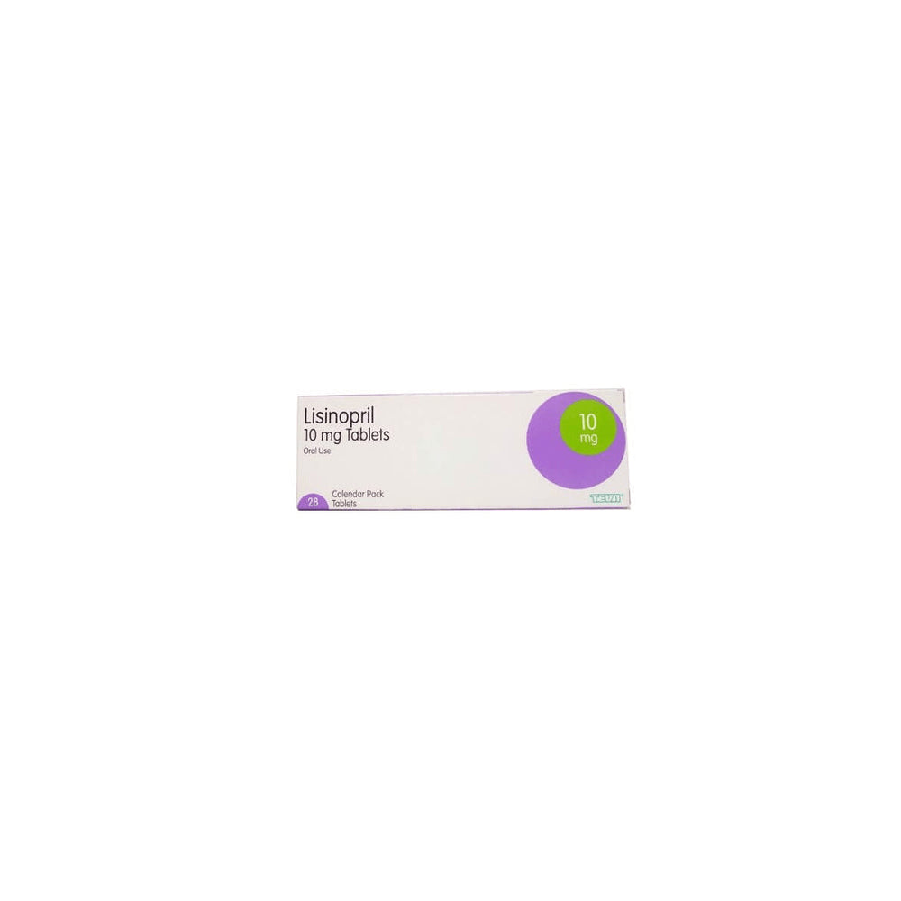 Teva Lisinopril 10mg X28