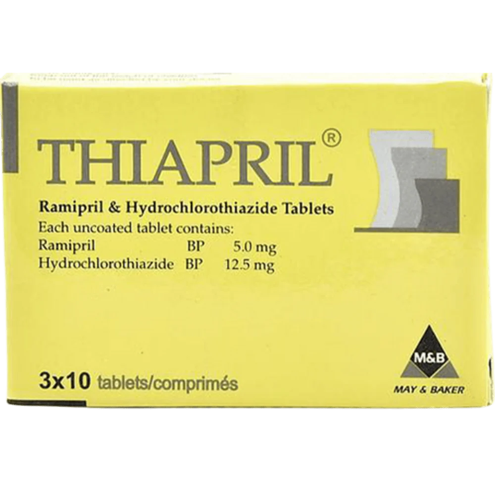 Thiapril 5mg/12.5mg x30