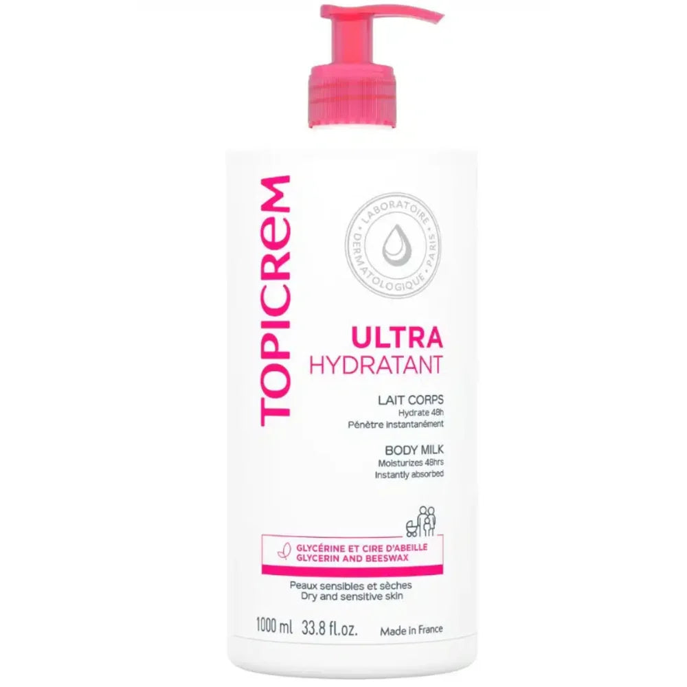 Topicrem Ultra Hydratant Body Milk Liquid 1000ml