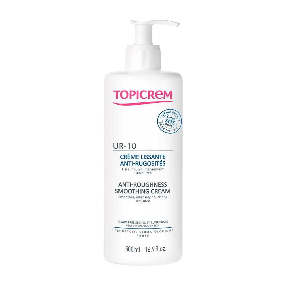Topicrem Ur-10 Anti-Roughness Smoothing Cream 500ml