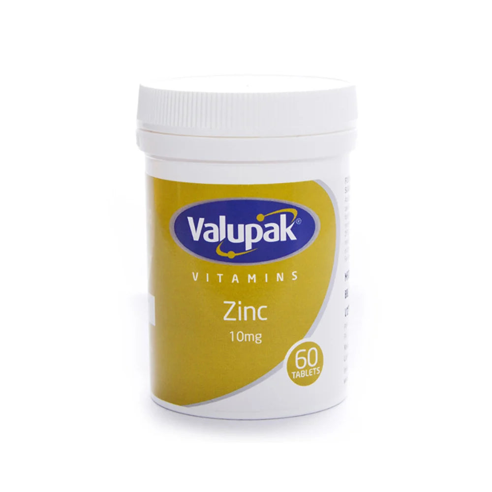 Valupak Zinc 10mg Tablets x60