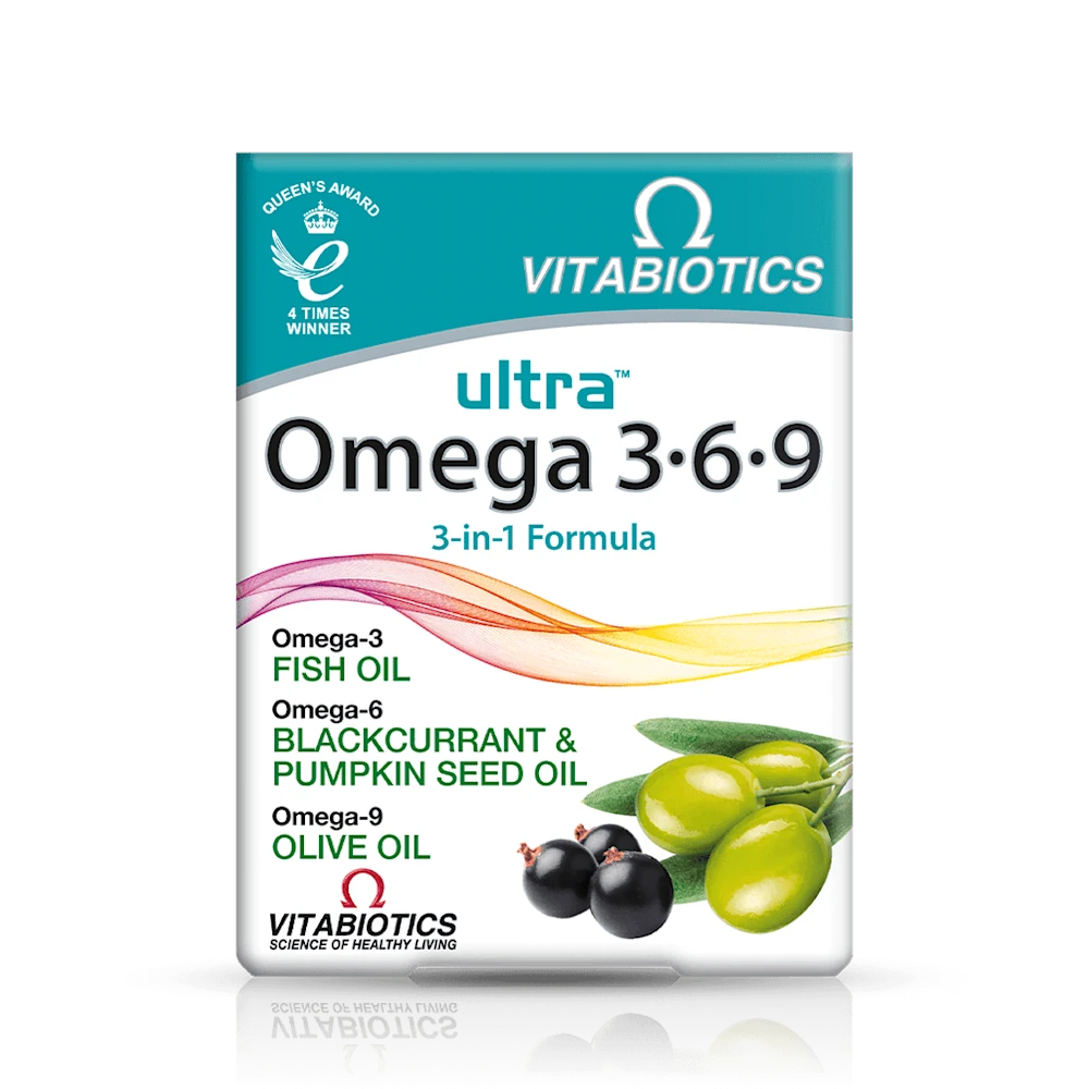 Vitabiotic Ultra Omega 3-6-9 3In1 Formula x60