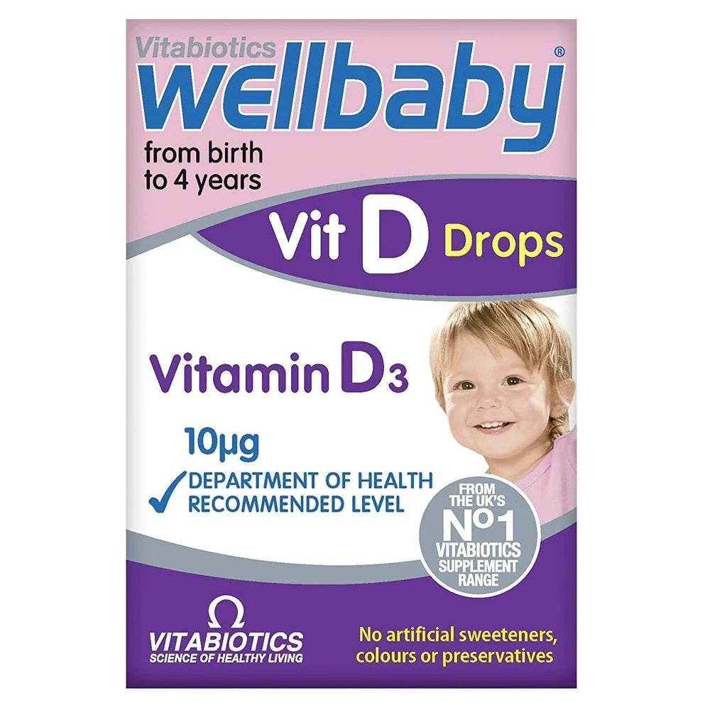 Vitabiotics Wellbaby Vitamin D Drops 30ml