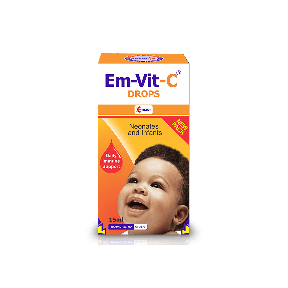Em-Vit-C Vitamin C 15ml Drops