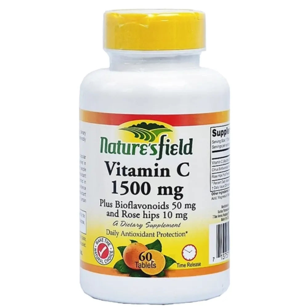 Vitamin C [Nature's Field] 1500mg Tablet x60