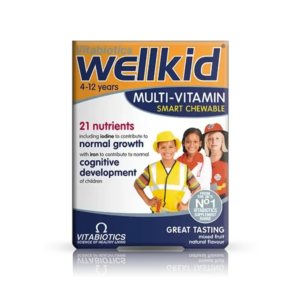 Wellkid Multi-Vitamin Smart Chewable Tablets x 30