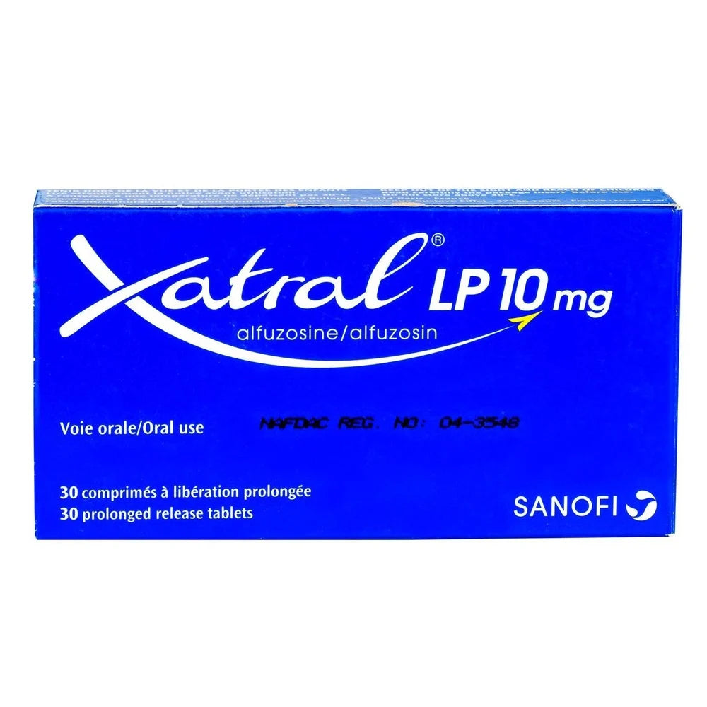 Xatral LP (Alfuzosin) 10mg Tabs x30