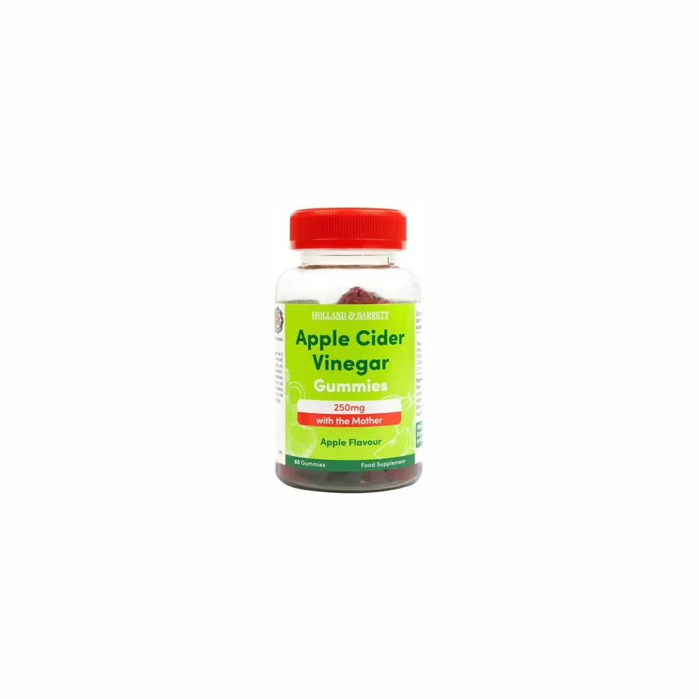 Holland & Barrett Apple Cider Vinegar 250mg With The Mother Gummies x 60