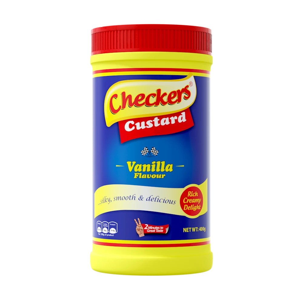 Checkers Custard Vanilla 400G x1