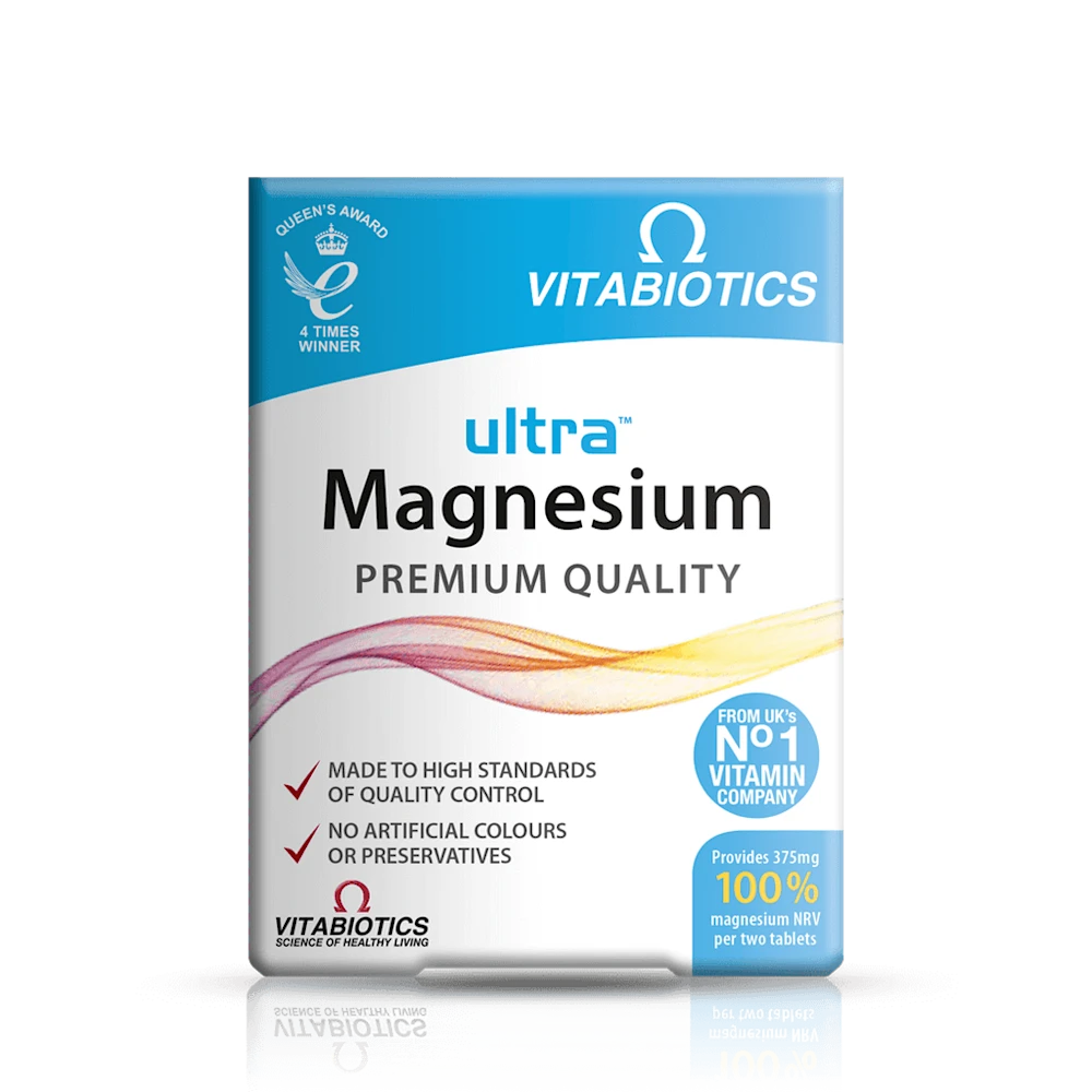 Vitabiotics Ultra Magnesium 375mg Tablets x 60