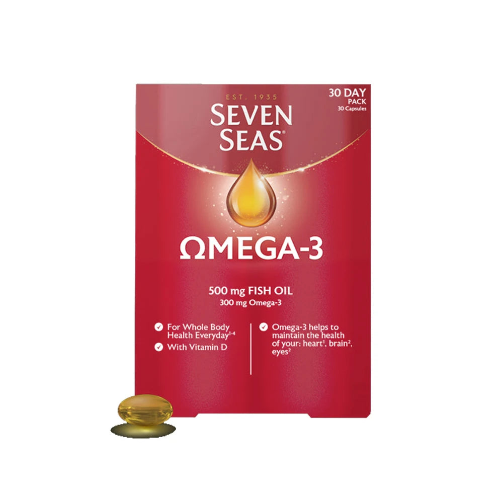 Seven Seas Omega-3 Capsules x 30